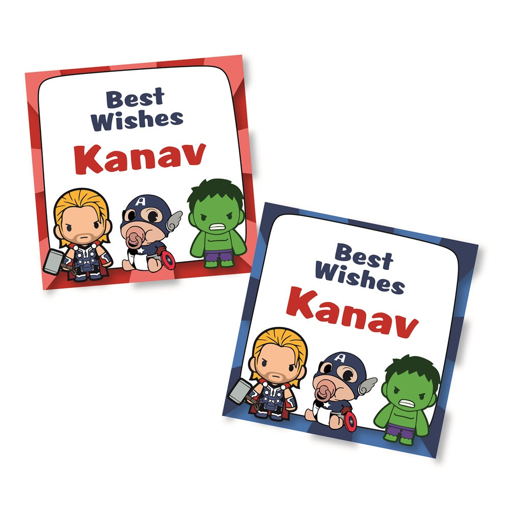 Gift Tags - Baby Superheroes