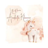 Name Cards - Unicorn Dreams