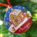 Gingerbread Party Acrylic Printed Tree Ornament