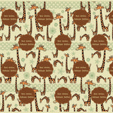 Personalised Wrapping Paper - Giraffe