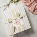 Gift Tag - Girl With Butterfly