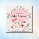 Gift Tag - Girl With Butterfly