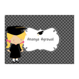 Personalized Sketchbook - Graduation Girl