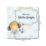 Gift Tag - Green Girl