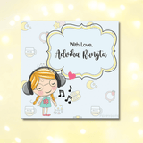 Gift Tag - Green Girl