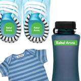 Camping Labels Pack - Solid Green