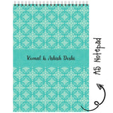 Personalised Notepad - Green Vintage
