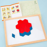 3D Magnetic Tangram Puzzle Set