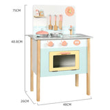 Wooden Colorful Kitchen Play-Set Toys for Kids