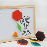 3D Magnetic Tangram Puzzle Set