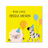 Gift Labels personalized - Happy Animals