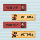 Waterproof Labels - Harry Potter