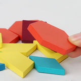 3D Magnetic Tangram Puzzle Set