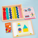 3D Magnetic Tangram Puzzle Set