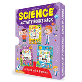 Science Activity Books Pack- A Set of 3 Books - Activity Book for children