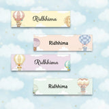 Waterproof Labels - Hot Air Balloon
