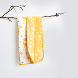 Baby Giraffe - Reversible Muslin Blanket