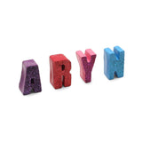 The Glitter Name Krayon Per Letter