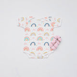 Peach Love Bodysuits - Set Of 3