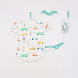 Beep Beep Bodysuits - Set Of 2