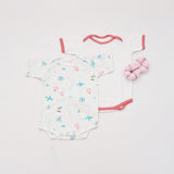 Lil Travellers Bodysuits - Set Of 2