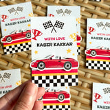 3D Gift Tag - Sports Car
