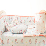 Unicorn Dreams - Quilted Cot Bumper