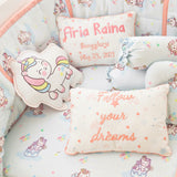 Fairy Dust - Birth Stats Pillow