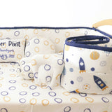 Child Of The Universe - Quilted Cot Bumper