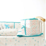 Lil Travellers - Quilted Cot Bumper