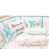 Born To Travel - Throw Cushion