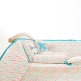 Lil Travellers - Quilted Cot Bumper