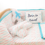 Born To Travel - Throw Cushion