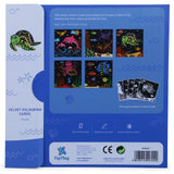 PepPlay Velvet Coloring Cards (Ocean)