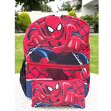 School Backpack with Pouch - Spider-Man