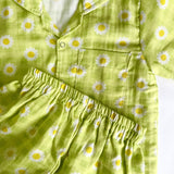 Boys Co-Ord Set- Green Ghingham