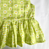 Girls Co-Ord Set- Green Ghingham