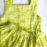 Girls Co-Ord Set- Green Ghingham