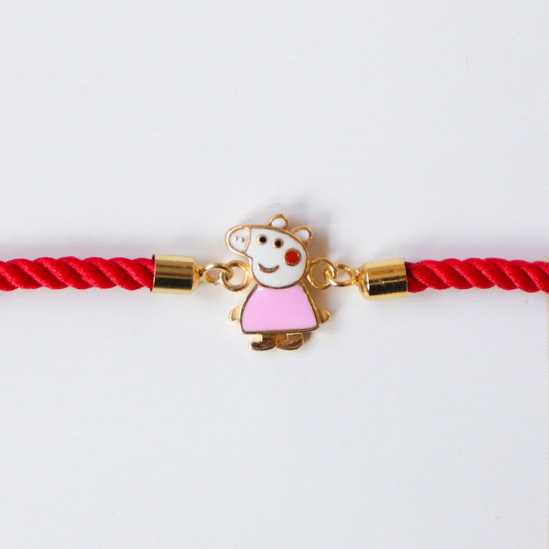 Peppa Pig Cord Bracelet