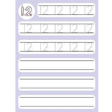 Flash Cards Numbers - 30 Double Sided Wipe Clean Flash Cards for Kids (With Free Pen)