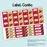 Label Combo - Ironman