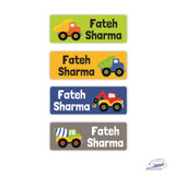 Iron On Labels (Rectangular) - Construction