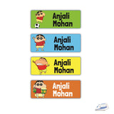 Iron On Labels (Rectangular) - Shinchan