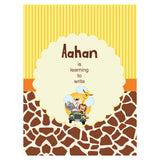 Personalized Writing Practice Book - Jungle Safari