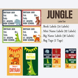 Jungle Theme Label set