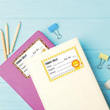 School Book Label - Jungle