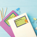School Book Label - Jungle Friends