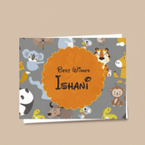 Personalised Gift Notecard - Jungle Friends