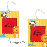 Luggage Tag - Jungle Friends