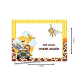 Personalised Gift Notecard - Jungle Safari